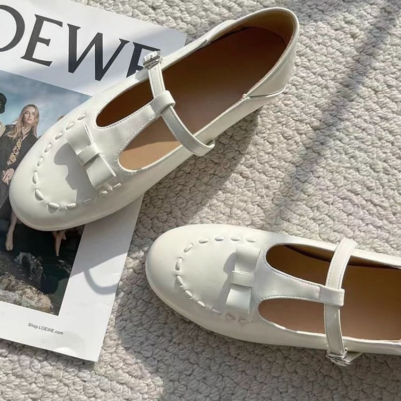 Women'S Fashion For 2025 - Nuevos zapatos Mary Jane Roped franceses
