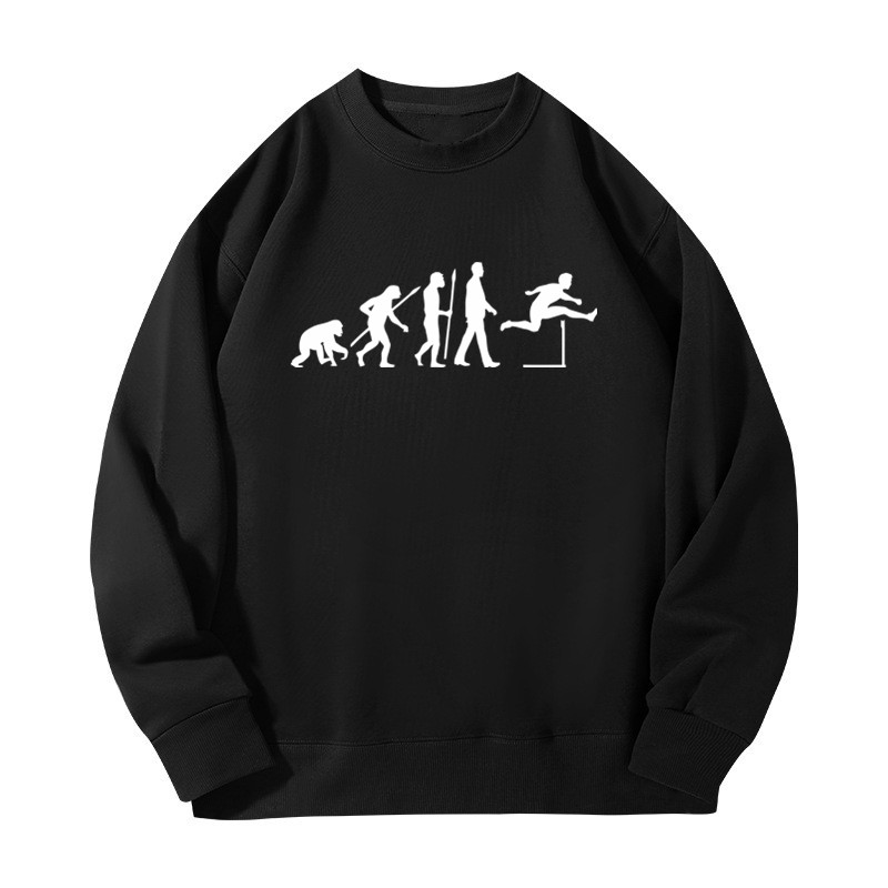 Women Fashion Evolution - Sudaderas con estampado Evolution Of Hurdles,