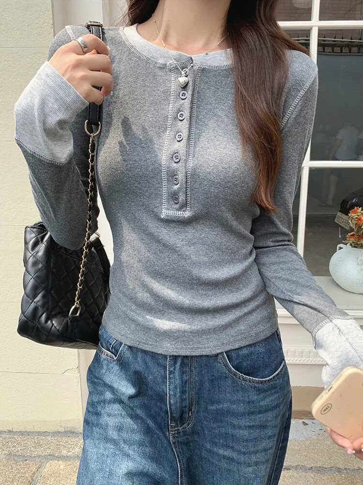 Women'S Fashion For 2025 - Camiseta Y2K con Parches 2025, Top