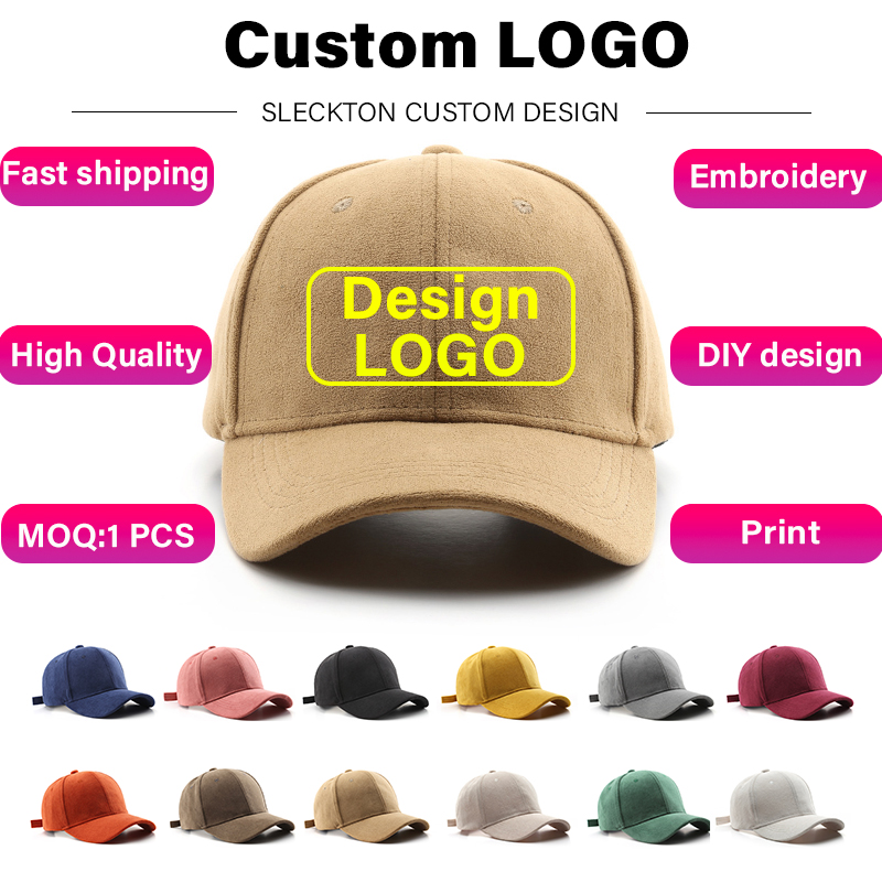 Women Fashion Brand Logo - SLECKTON-Gorras bordadas personalizadas para hombre y