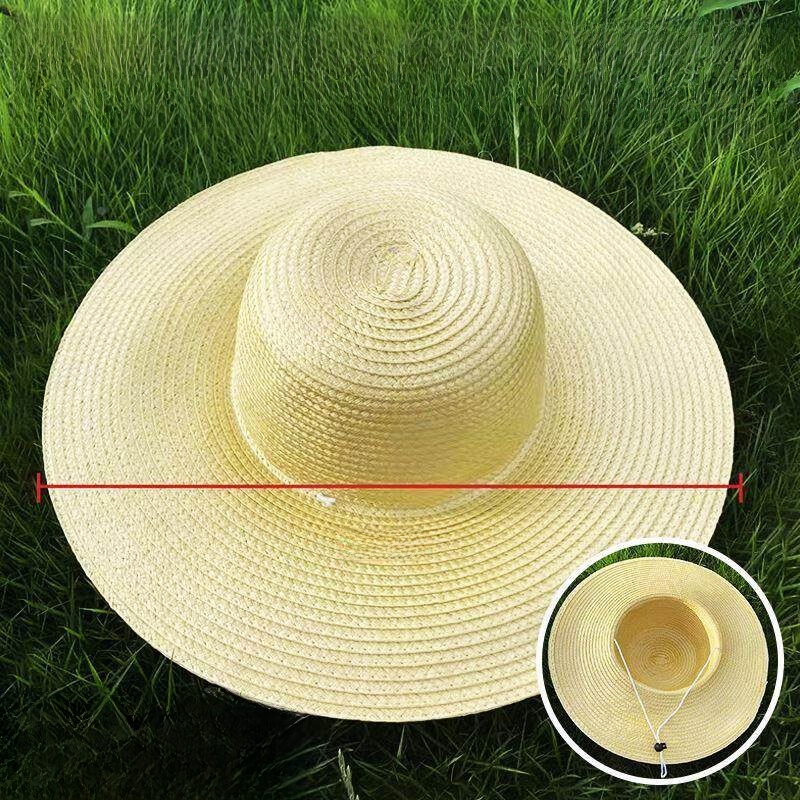 Straw Hat Summer - Sombrero de Paja Grande para Hombre