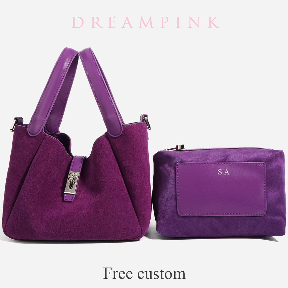 Women Fashion Uae - Bolso tipo cubo de piel de