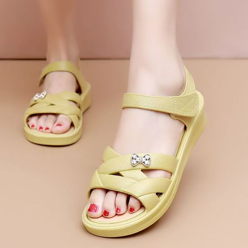 Women'S Fashion Middle Ages - Sandalias de cuña para mujer de
