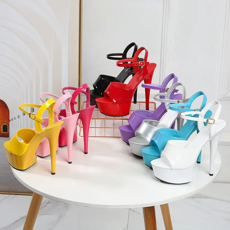 Women'S Fashion For 2025 - 2025 Mclubgirl moda mujer 15CM tacones