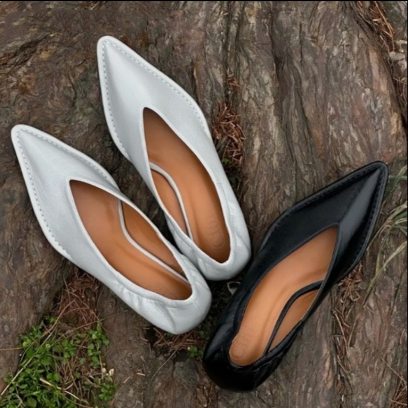 Women'S Fashion For 2025 - 2025 Nuevos zapatos individuales con punta