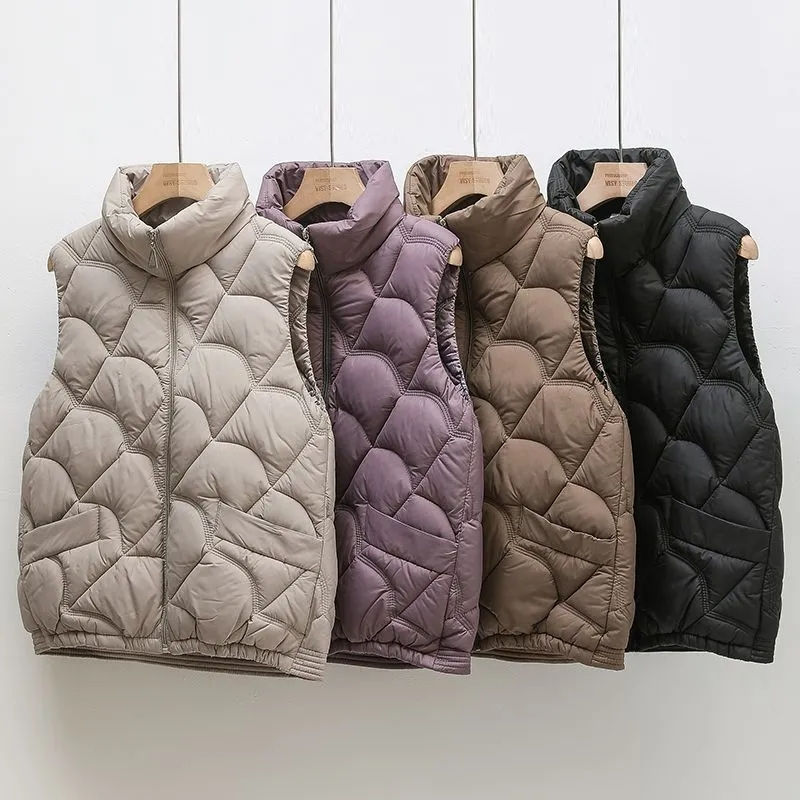 Puffer Vest Fashion Women - 2025 nuevo chaleco Puff para mujer,