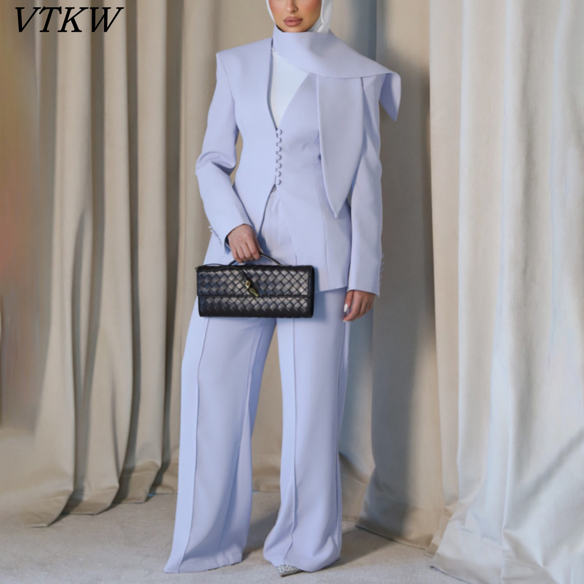 Blazer Women Oversized - VTKW 2026 Nuevo Conjunto de Traje