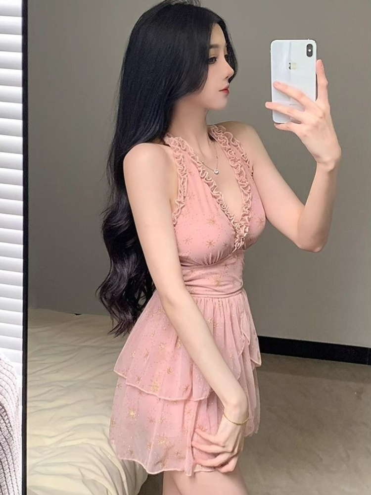 Women'S Fashion Middle Ages - Traje de baño monokini elegante y
