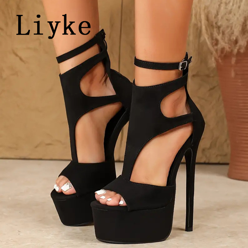 Women Fashion Model - Liyke modelo Show Sexy tacones extremos