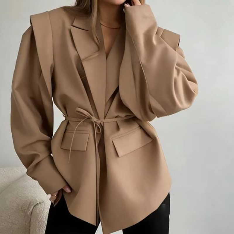 Blazer Women Oversized - Chaqueta Blazer Oversize para Mujer, Casual,