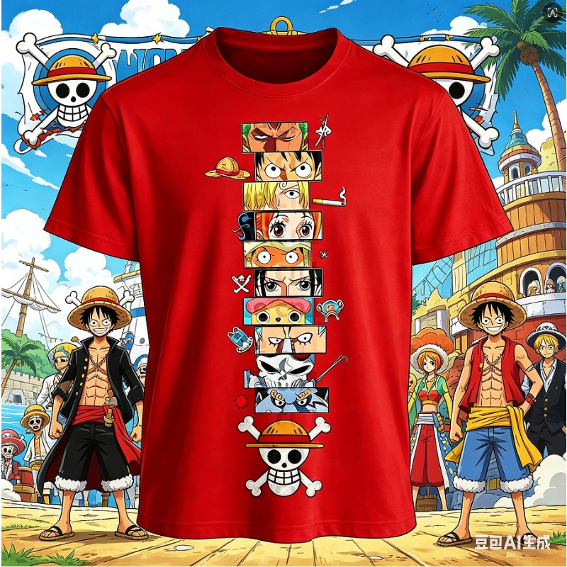 Straw Hat Summer - Camiseta de Verano 2026 de una