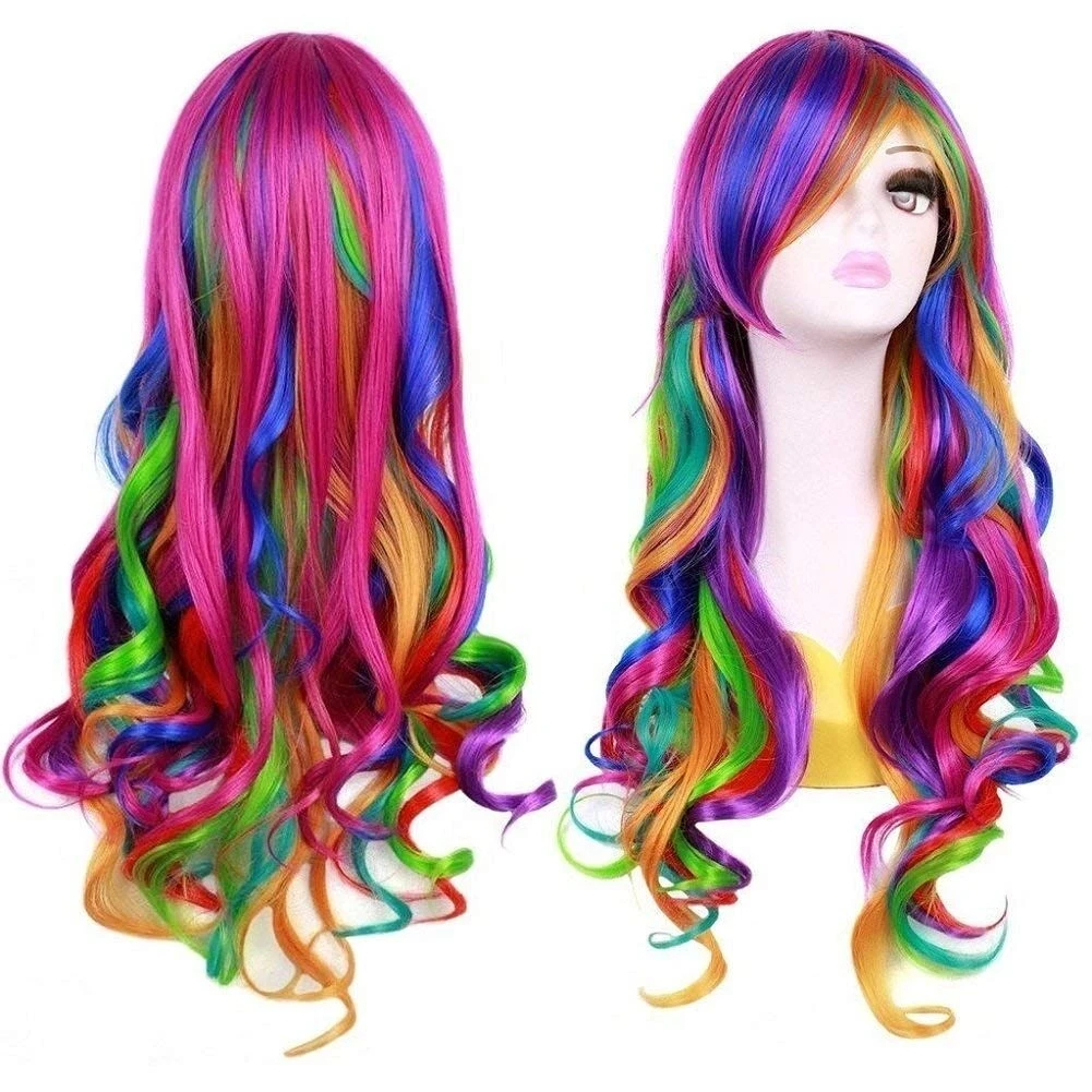 Women Fashion Japan - Colorido moda Arco Iris mujeres niñas