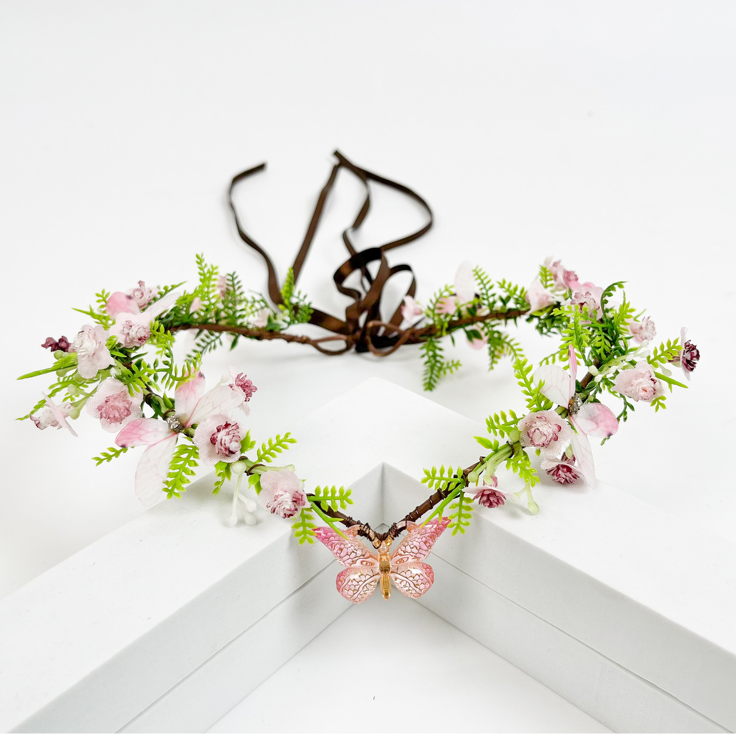 Women Fashion Photoshoot - Corona de hadas de flores, corona
