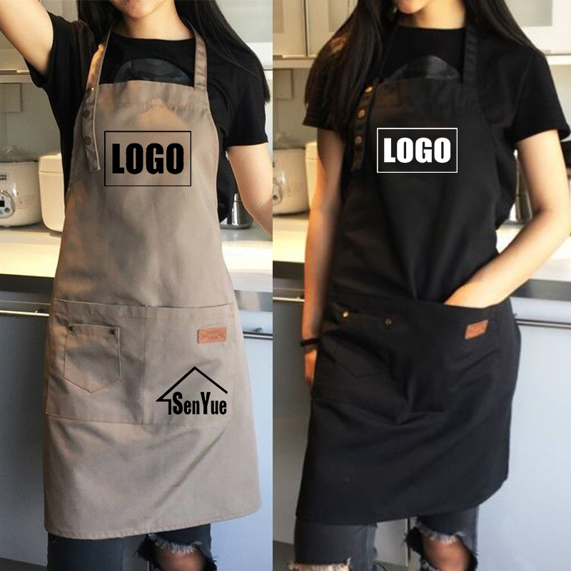Delantales de cocina de moda p - Women Fashion Brand Logo reseña y precio