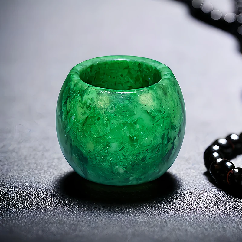 Anillos de Jade Real verde par - Women Fashion Rings reseña y precio
