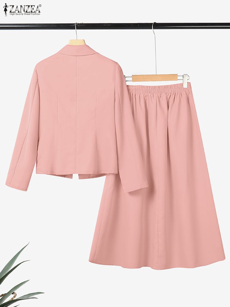 ZANZEA Conjuntos de Primavera  - Blazer Women Oversized reseña y precio