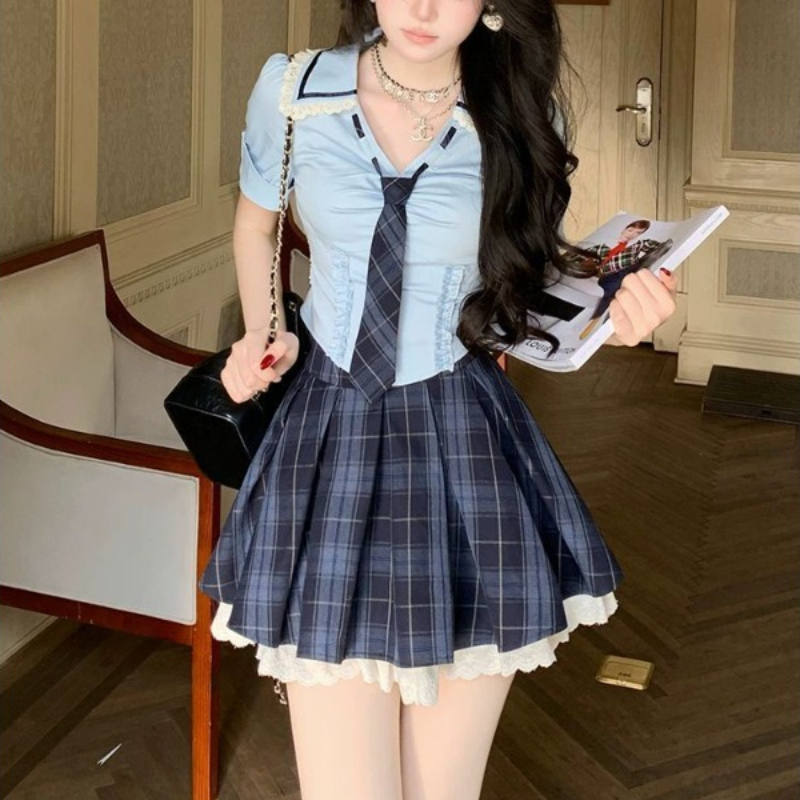 Conjunto de 2 Piezas Estilo Pr - Women'S Y2K Fashion Aesthetic reseña y precio