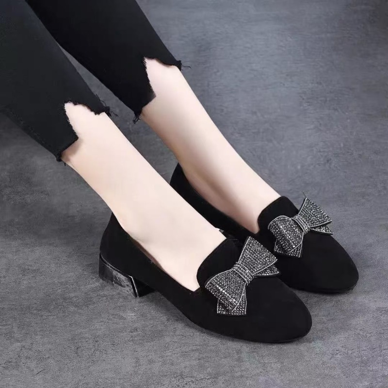 2025 Zapatos negros de tacón b - Women'S Fashion For 2025 reseña y precio
