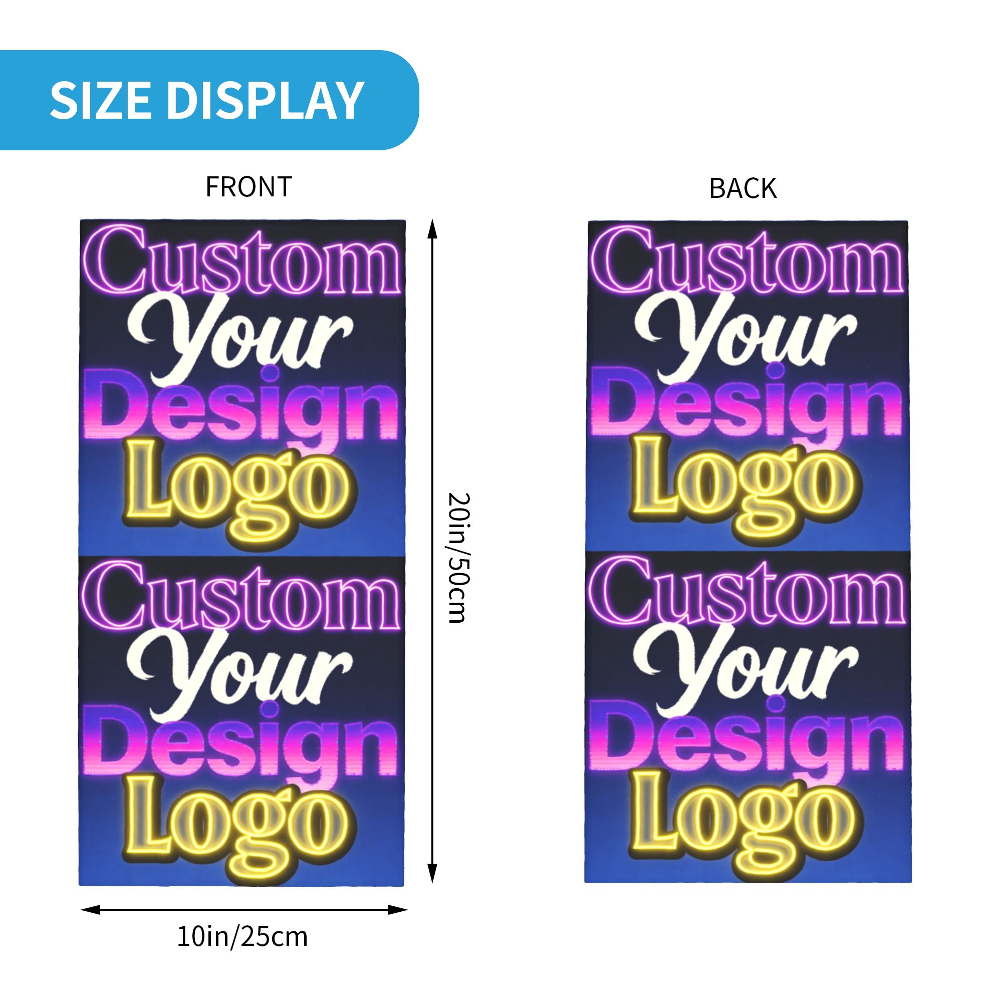 Pañuelo Tubular Personalizado  - Women Fashion Logo reseña y precio
