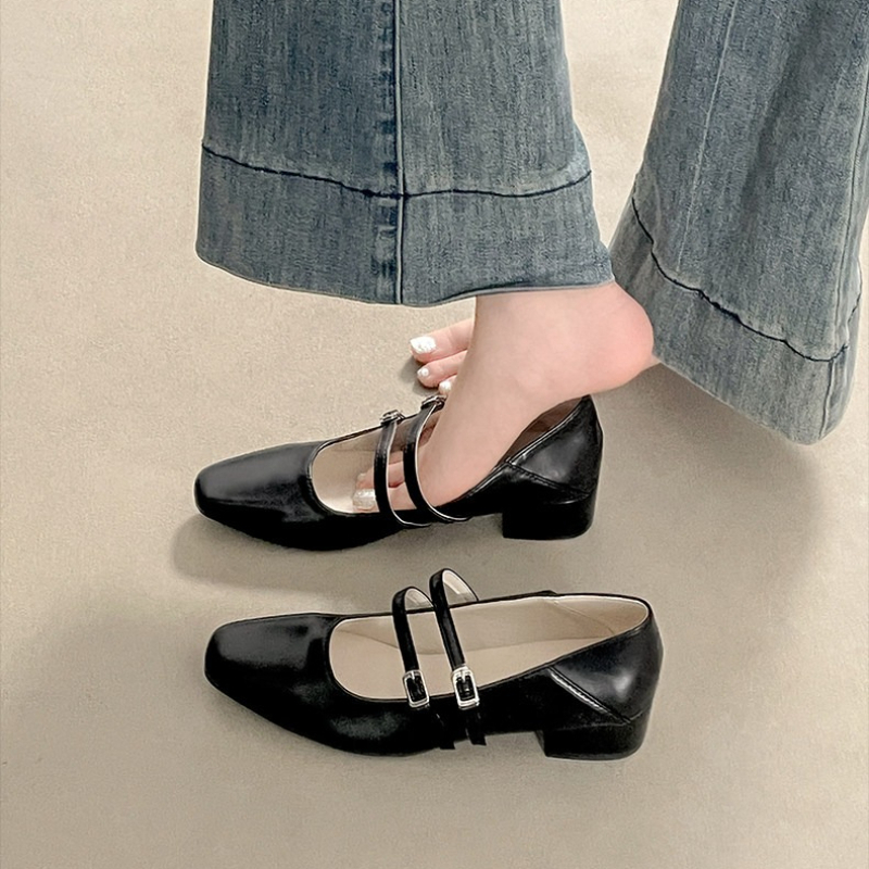 Zapatos Mary Jane plateados de - Women Fashion Heels reseña y precio