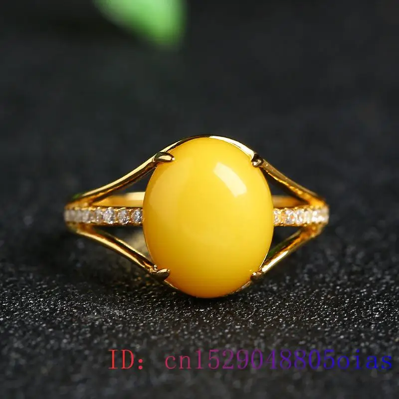 Anillo de ámbar amarillo, amul - Women Fashion Rings reseña y precio