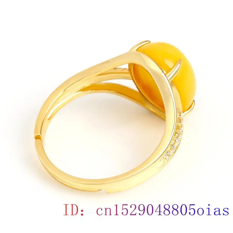 Anillo de ámbar amarillo, amul - Women Fashion Rings reseña y precio