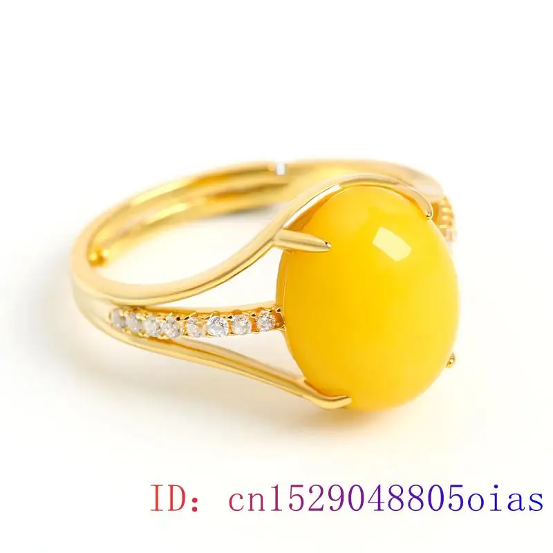 Anillo de ámbar amarillo, amul - Women Fashion Rings reseña y precio