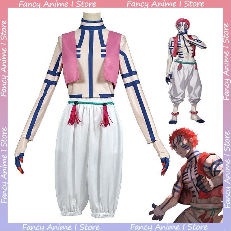 Disfraz de Anime Akaza para ad - Women'S Fashion Vest Tops reseña y precio