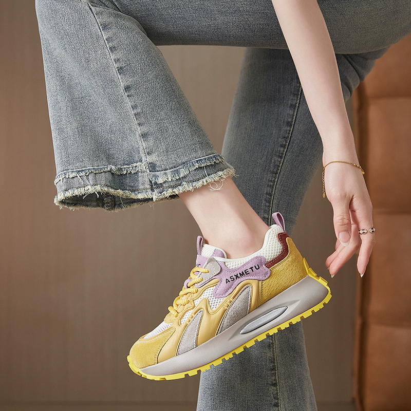 Zapatillas de Moda Primavera V - Women'S Yellow Fashion Sneakers reseña y precio