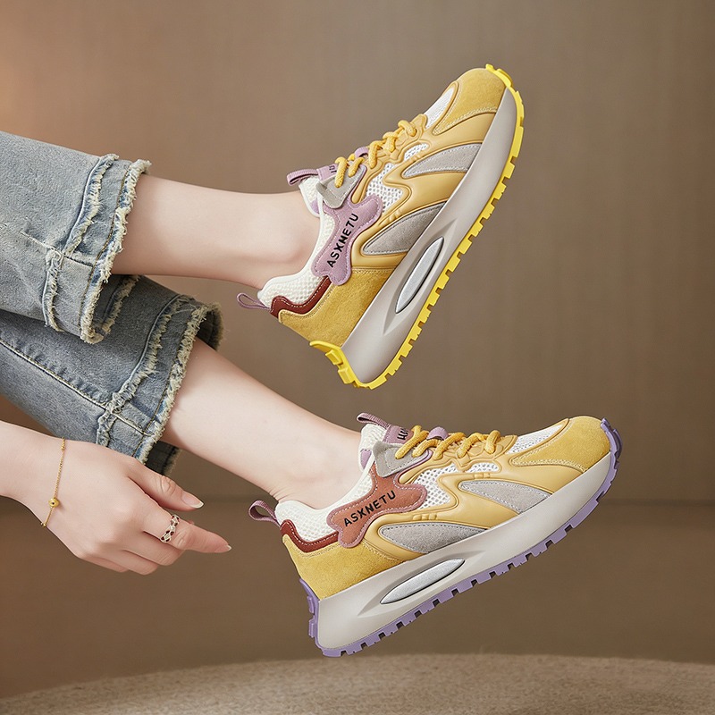 Zapatillas de Moda Primavera V - Women'S Yellow Fashion Sneakers reseña y precio