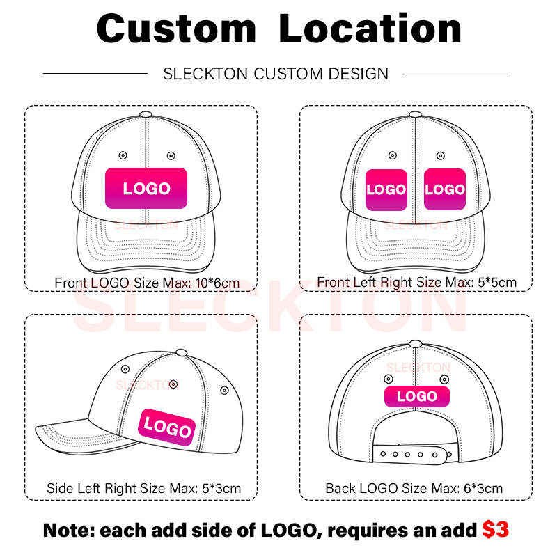 SLECKTON-Gorras bordadas perso - Women Fashion Brand Logo reseña y precio