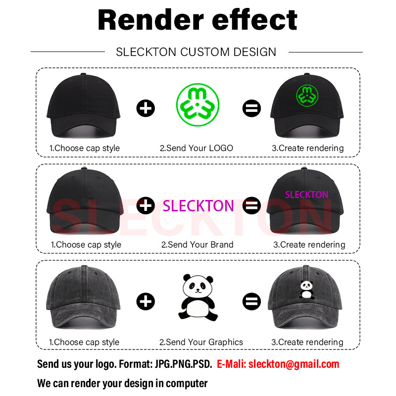 SLECKTON-Gorras bordadas perso - Women Fashion Brand Logo reseña y precio