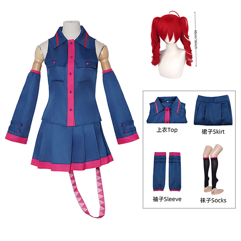 Disfraz de Anime Kasane Teto,  - Women Fashion Japan reseña y precio