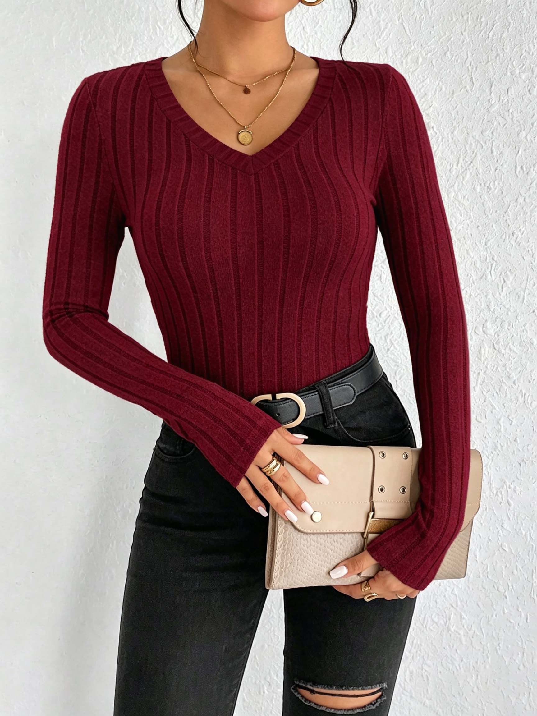 Top de punto acanalado con cue - Trend Women Fashion reseña y precio