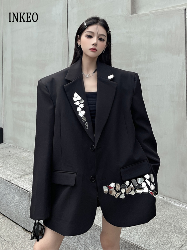 Diseño mujer chaqueta de lente - Blazer Women Oversized reseña y precio