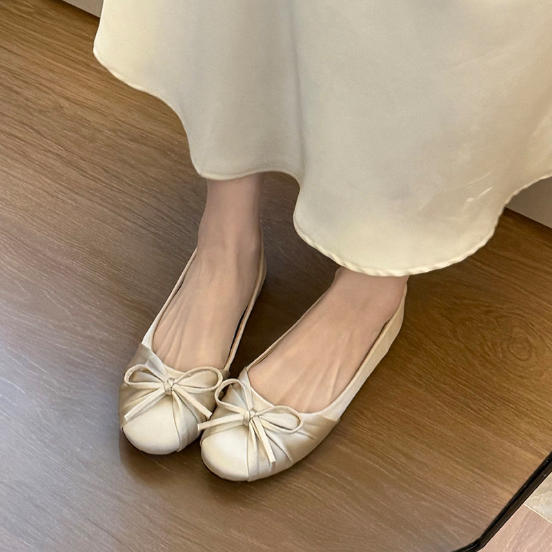 Nuevos Zapatos Planos de Satén - Women Fashion Heels reseña y precio