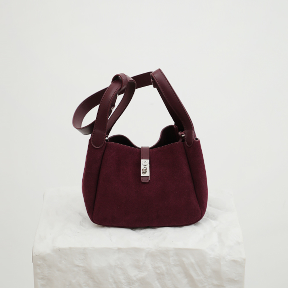 Bolso tipo cubo de piel de ant - Women Fashion Uae reseña y precio