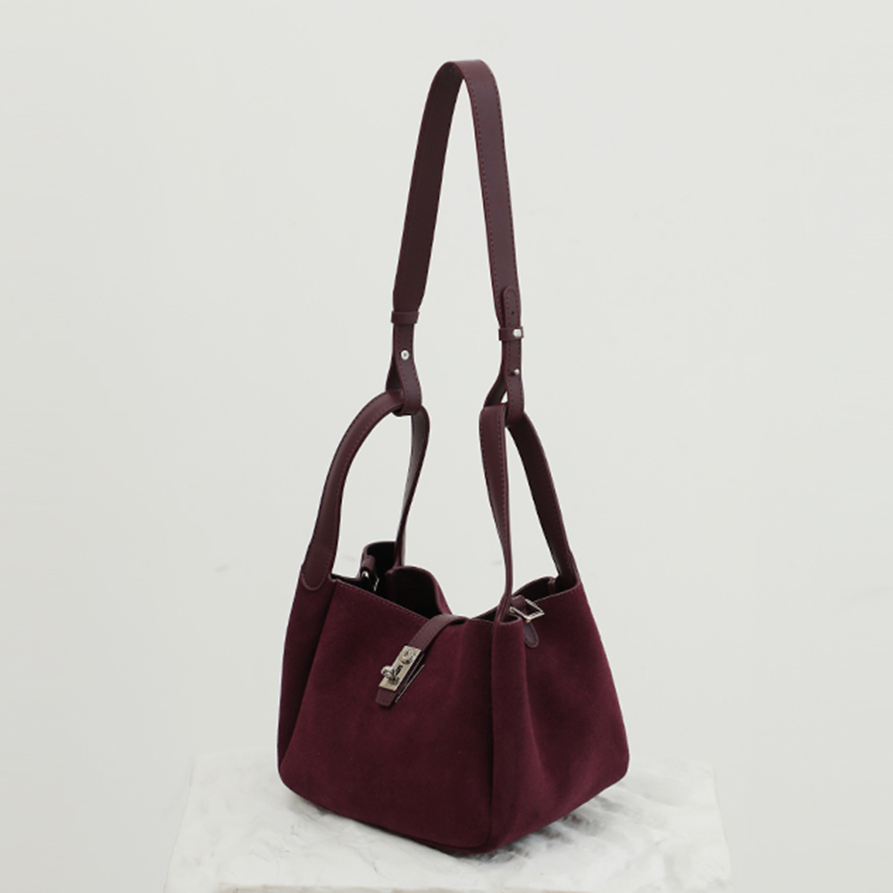 Bolso tipo cubo de piel de ant - Women Fashion Uae reseña y precio