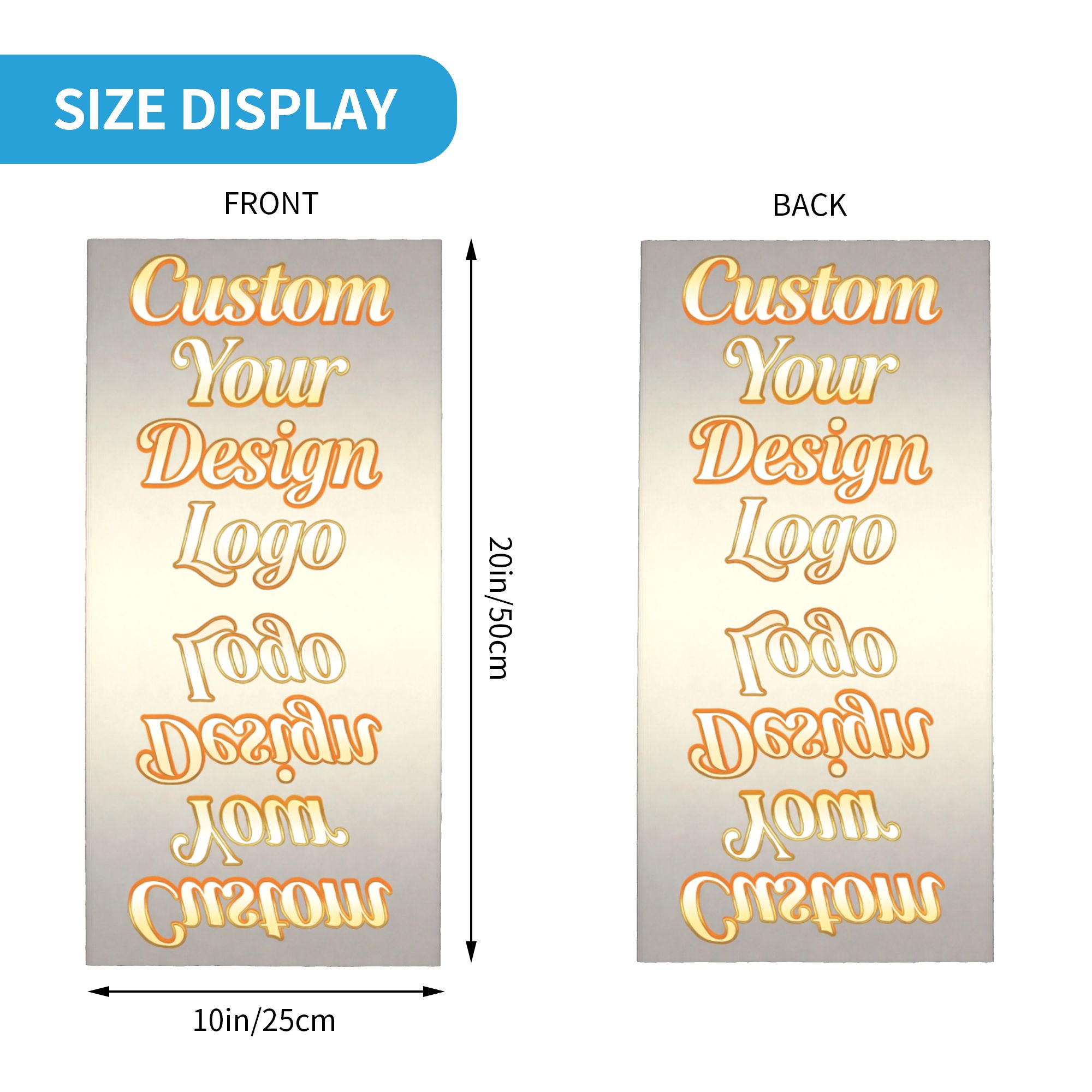 Braga de cuello personalizada  - Women Fashion Logo reseña y precio