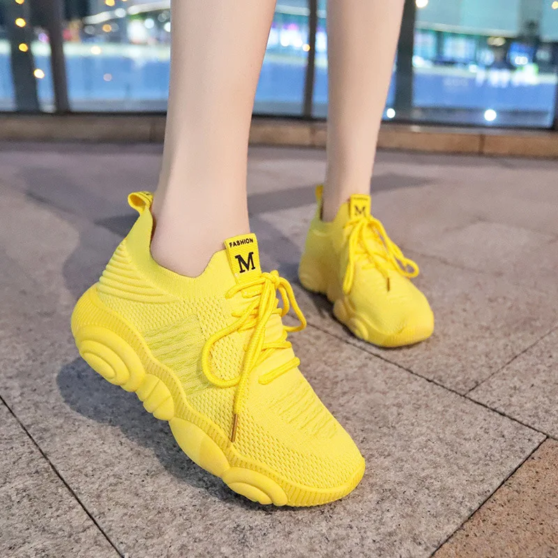 Zapatillas de deporte a la mod - Women'S Yellow Fashion Sneakers reseña y precio