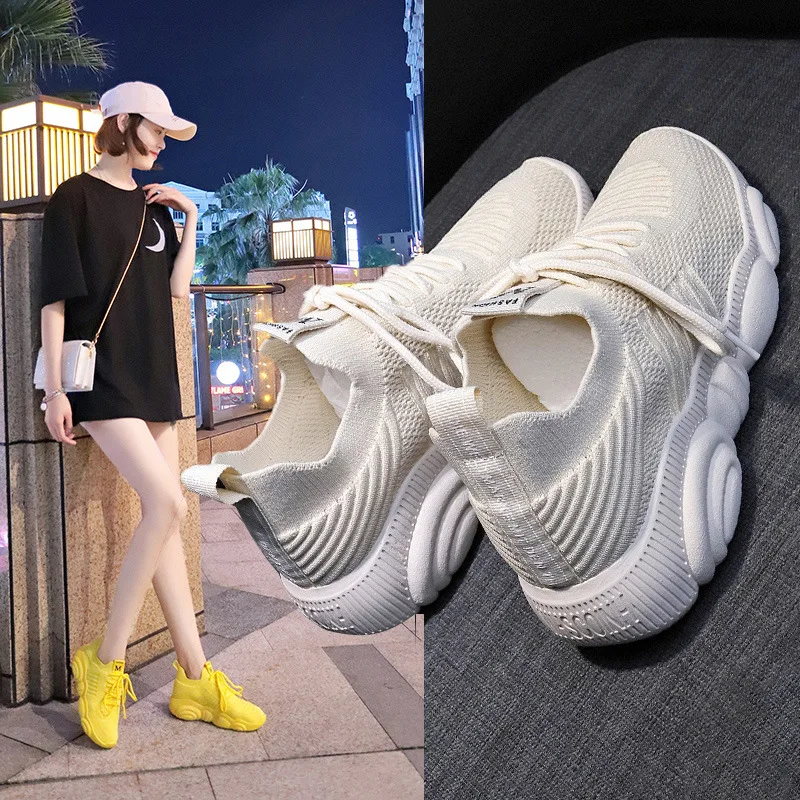 Zapatillas de deporte a la mod - Women'S Yellow Fashion Sneakers reseña y precio