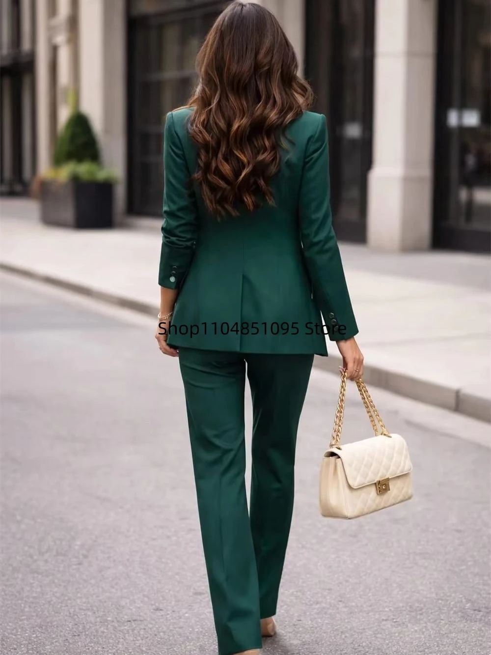 Traje Formal de 3 Piezas Verde - Women'S Fashion Vest Tops reseña y precio