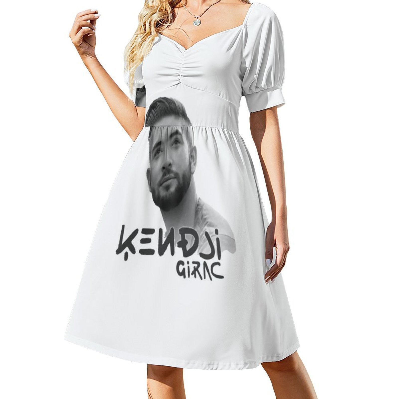 Kendji Girac retrato vestido b - Smocked Dress Women reseña y precio
