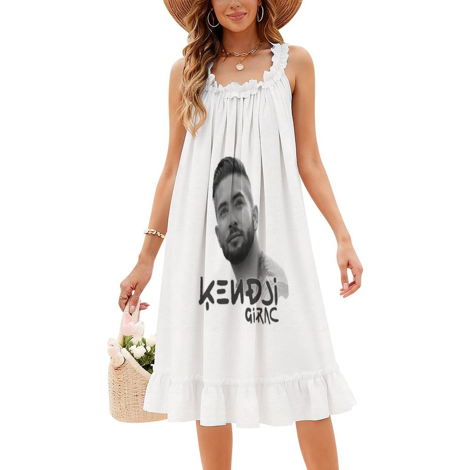 Kendji Girac retrato vestido b - Smocked Dress Women reseña y precio