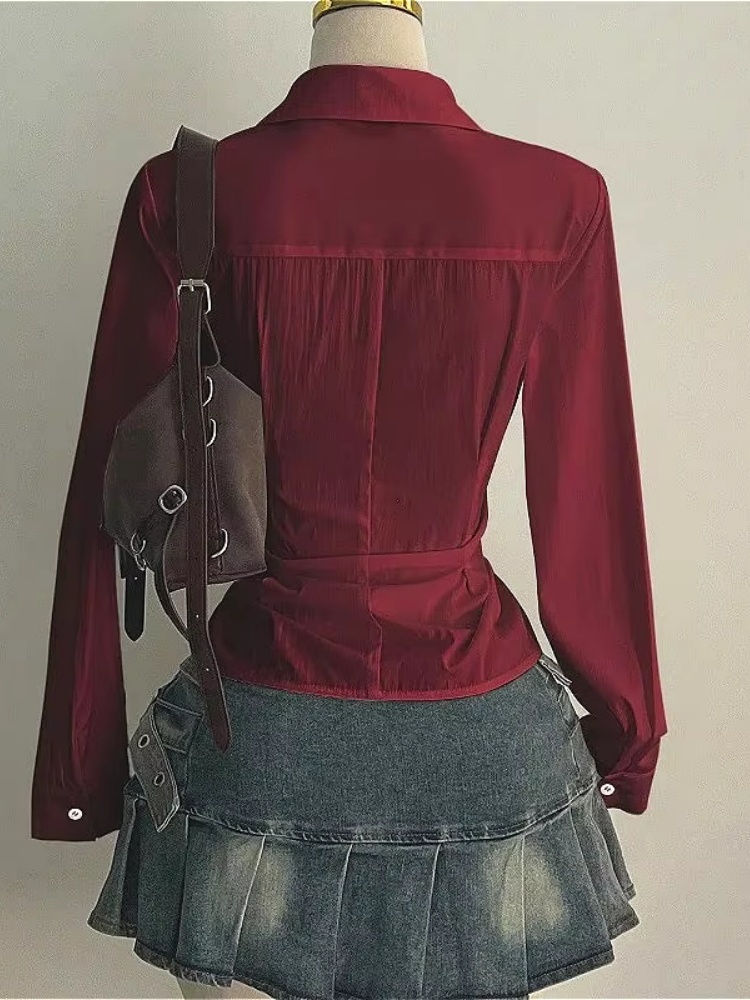 Blusas de Moda de Manga Larga  - Women'S Y2K Fashion Aesthetic reseña y precio