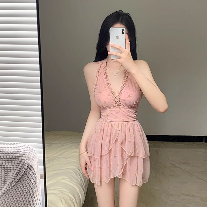 Traje de baño monokini elegant - Women'S Fashion Middle Ages reseña y precio