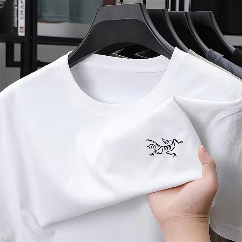 Camiseta blanca clásica con lo - Women Fashion Brand Logo reseña y precio
