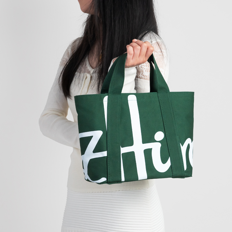 Bolsa de Compras de Lona Peque - Women Fashion Brand Logo reseña y precio