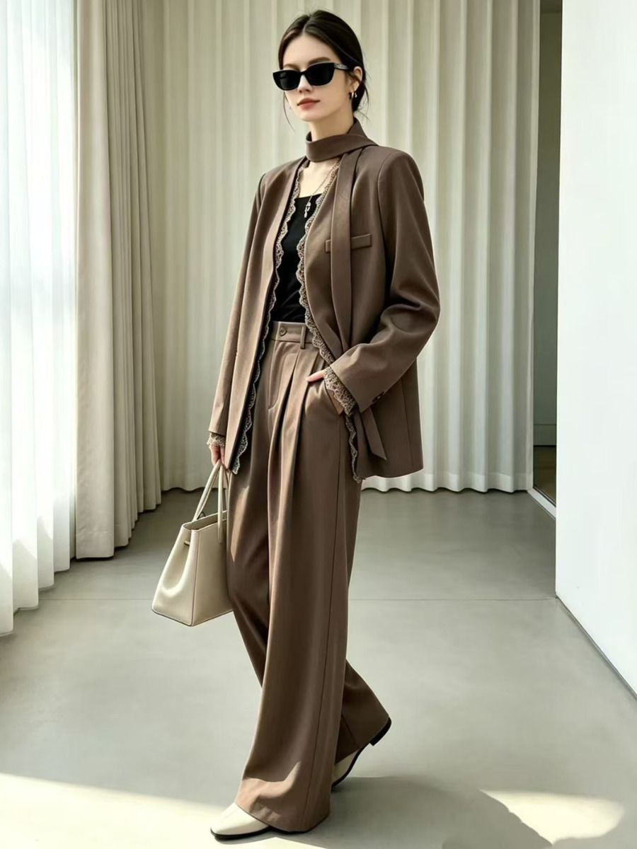 Conjunto de Dos Piezas DFDG pa - Blazer Women Oversized reseña y precio