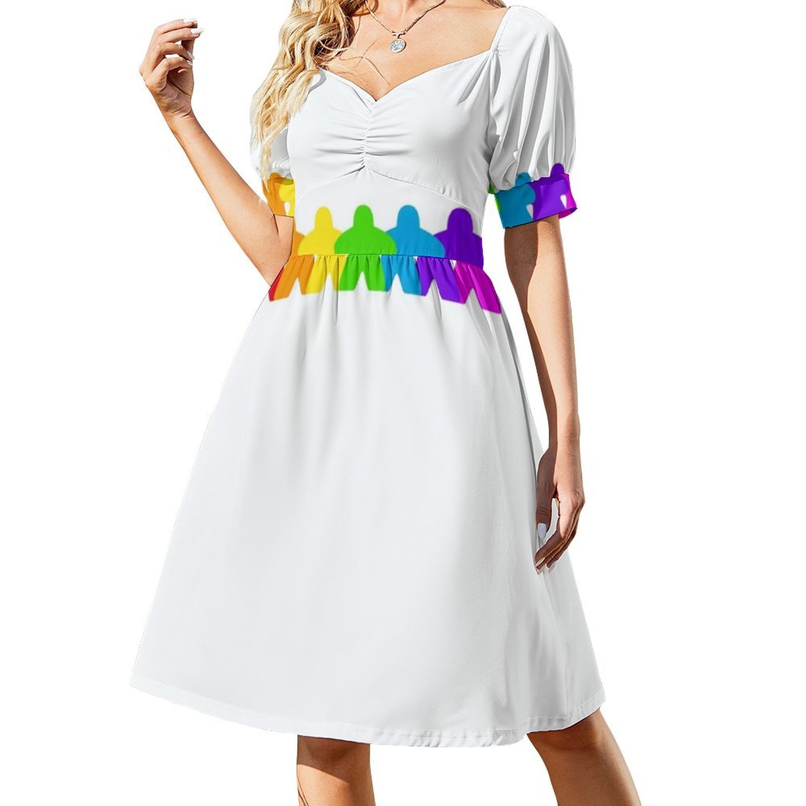 Todos los colores de la Meeple - Smocked Dress Women reseña y precio